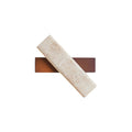 Ostruvyo Modern Minimalist Linear Walnut Travertine Wall Lamp
