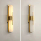 Lylirel Rectangular Alabaster Wall Light