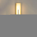 Lylirel Rectangular Alabaster Wall Light