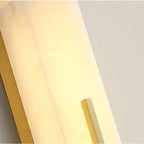 Lylirel Rectangular Alabaster Wall Light
