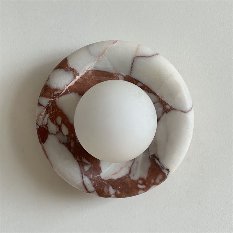 Avi Marble Indoor Wall  Sconce