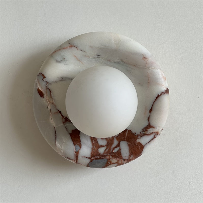 Avi Marble Indoor Wall  Sconce