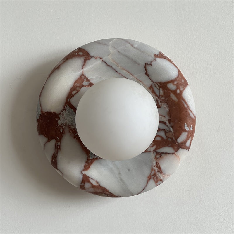 Avi Marble Indoor Wall  Sconce