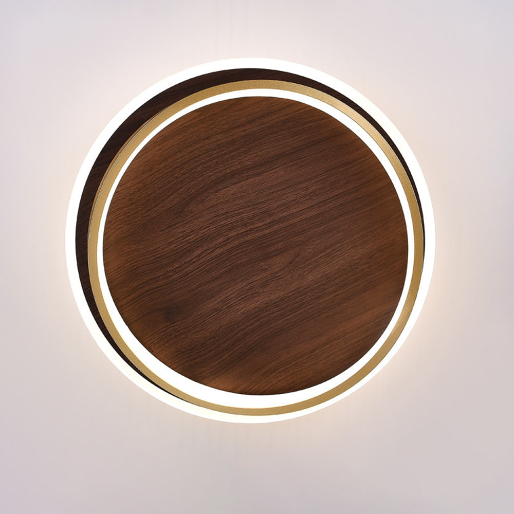 Arisha Modern Rund Dimmable Ceiling Light Gold Metal Bedroom
