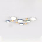 Arisha Modern LED Ceiling Light Log Living Room Bedroom White Grey