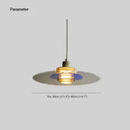 Valentina Minimalism LED Pendant Light Metal/Glass/ Bedroom