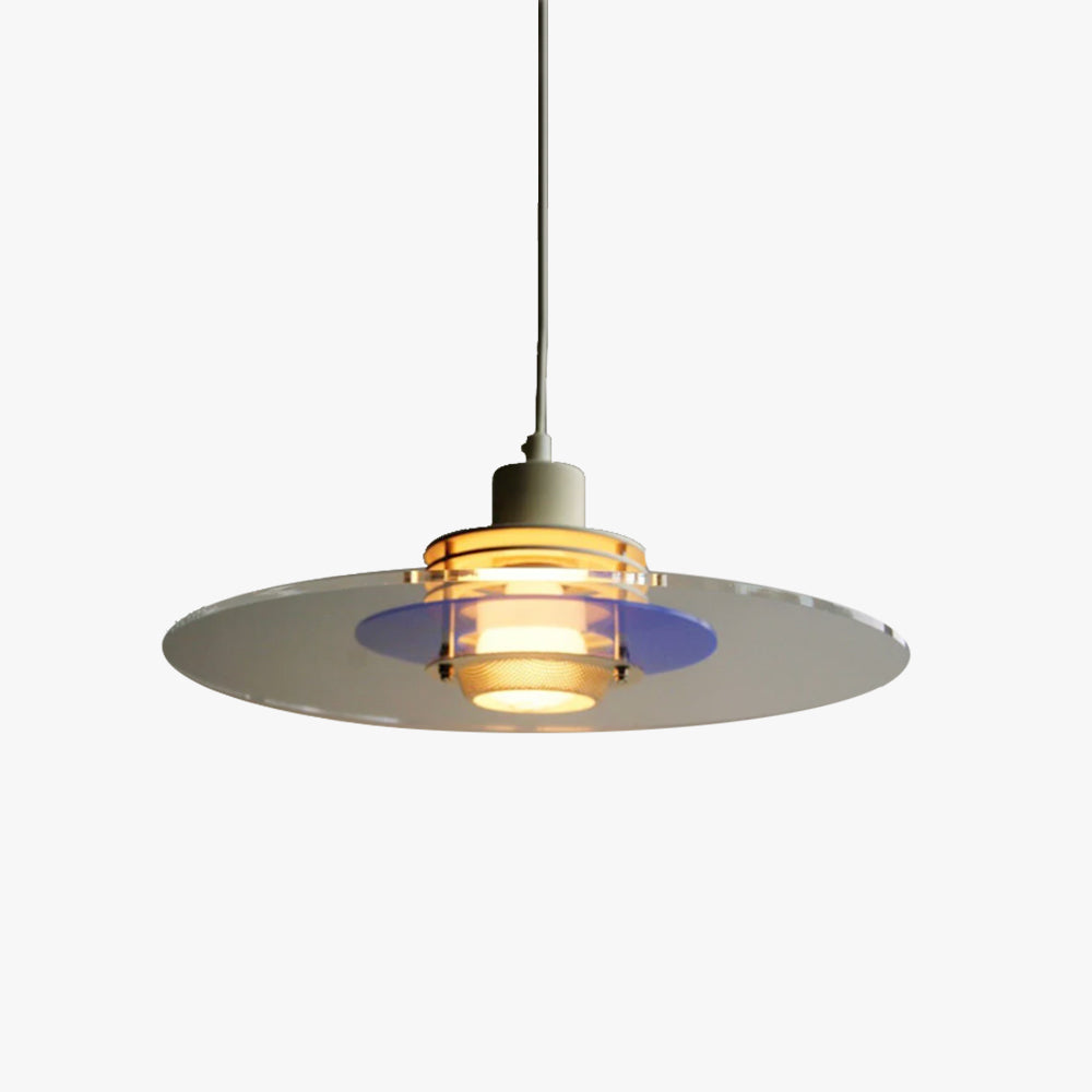 Valentina Minimalism LED Pendant Light Metal/Glass/ Bedroom