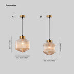 Valentina Modern LED Pendant Light Smoke Gray Glass Bedroom
