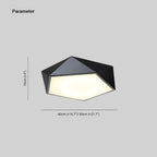 Arisha Flush Mount Ceiling Light, DIA 40/55CM