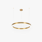 Arisha Modern Ring Metal Pendant Light, Gold