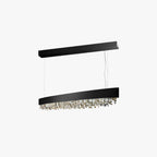 Kristy Modern Crystal Pendant Light Black/White/Brown/Gold