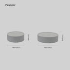 Arisha Spotlight Cylindrical Modern White/Black/Grey, Bedroom