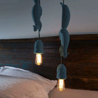 Aria Pendant Light Squirrel/Pinecone Modern, Resin, Restaurant