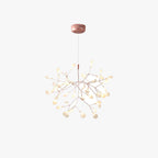Lior Unique Sputnik Art Deco Firefly Chandelier. Living Room/ Bedroom