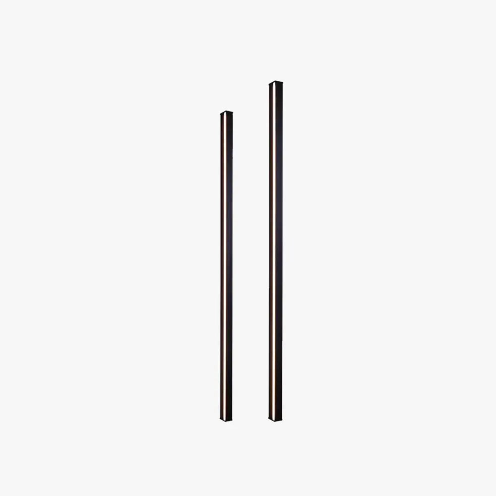 Gravo Minimalist Linear Metal/ Wall Lamp, Gold/Black/White