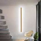 Gravo Minimalist Linear Metal/ Wall Lamp, Gold/Black/White