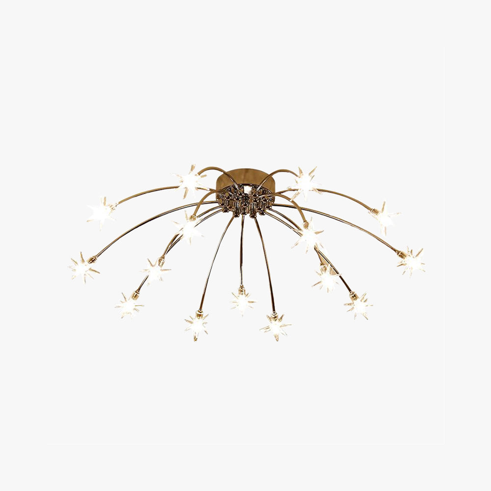 Arisha Art Deco Starry  Flush Mount Ceiling Light