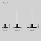 Arisha Black Designer Post-Modern Pendant Light