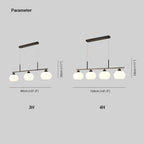 Valentina Modern Nordic Simple Pendant Light, Black/Gold