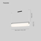 Arisha Desinger Cylindrical Shape Linear Pendant Light