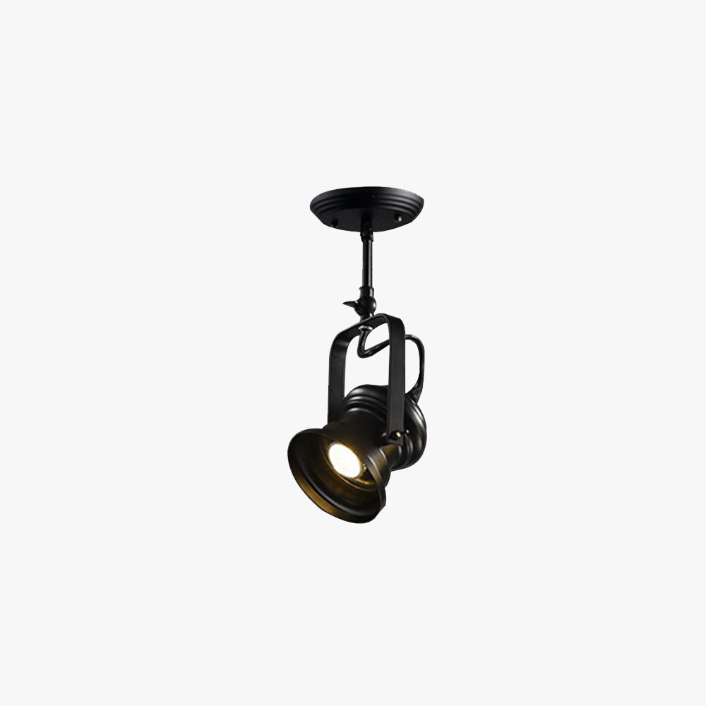 Alessio Industrial Style Rotatable Semi-Flush Mount Ceiling Light
