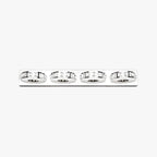 Kristy Mordern Cylindrical Metal Wall Lamp, Silver