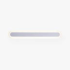 Arisha Modern Linear Vanity Wall Lamp, White/Brown, Bathroom