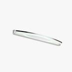 Arisha Minimalist Oval Vanity Wall Lamp, Chrome, Bedroom/Bathroom
