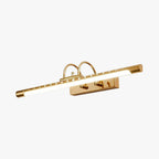 Tiffany Modern Linear Vanity Wall Lamp, Gold, Bathroom/Kitchen