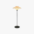 Salgado Modern Flying Saucer Metal Floor Lamp