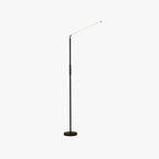 Edge Minimalistic Linear Floor Lamp, Metal, Black/White