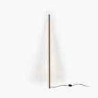 Ozawa Minimalist Linear Nature Wooden  Floor Lamp