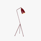 Morandi Modern Metal Cup Black Floor Lamp, Multi Colors