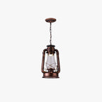 Silva Vintage Rustic Kerosene Pendant Light, 3 Color, 4 Style