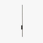 Arisha Modern Linear Metal& Bedroom Wall Lamp, Black/Brass