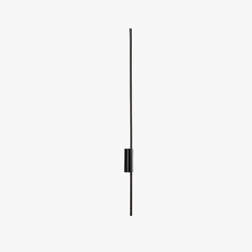 Arisha Modern Linear Metal& Bedroom Wall Lamp, Black/Brass