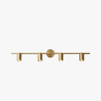 Griv Modern Cylinder Rotatable Spotlight Wall Lamp Brass