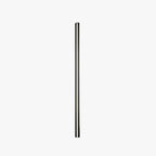 Arisha Minimalist Black Bar Mirror Front Vanity Wall Lamp, Metal/