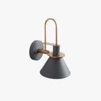 Valentina Vintage Horn Shape Metal Wall Lamp, Living room/Bedroom/Bathroom
