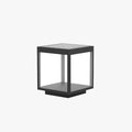 Ray Modern Rectangular Metal LED Outdoor Light Post
