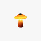 Ray Mushroom Outdoor Ground Light, Hardwired/Solar, Orange