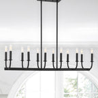 Xenuvyh Modern Minimalist Vintage Industrial Metal Chandelier