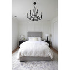 Xenuvyh Modern Minimalist Vintage Industrial Metal Chandelier