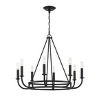 Xenuvyh Modern Minimalist Vintage Industrial Metal Chandelier