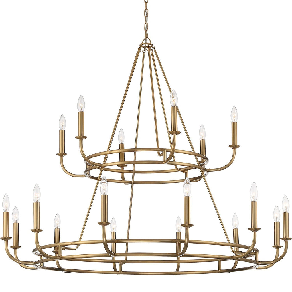 Xenuvyh Modern Minimalist Vintage Industrial Metal Chandelier