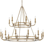 Xenuvyh Modern Minimalist Vintage Industrial Metal Chandelier
