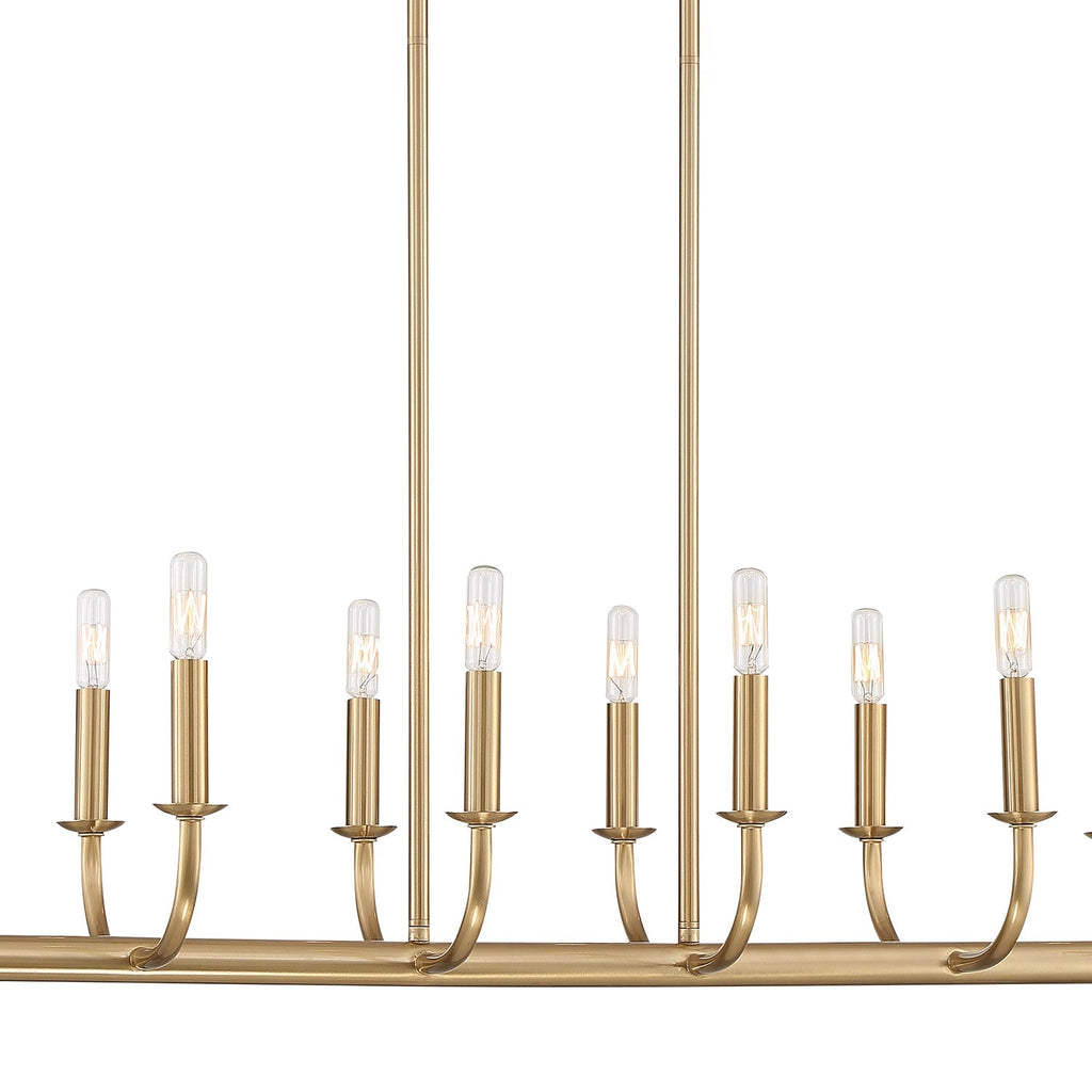 Xenuvyh Modern Minimalist Vintage Industrial Metal Chandelier