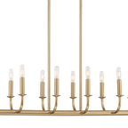 Xenuvyh Modern Minimalist Vintage Industrial Metal Chandelier