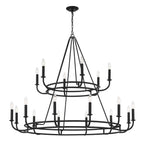 Xenuvyh Modern Minimalist Vintage Industrial Metal Chandelier
