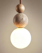 Ball Travertine Pendant Lamp